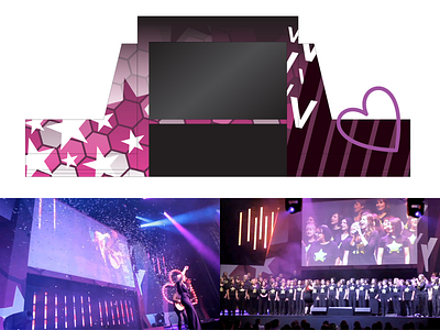 Stage Set Design large scale live set design stage design