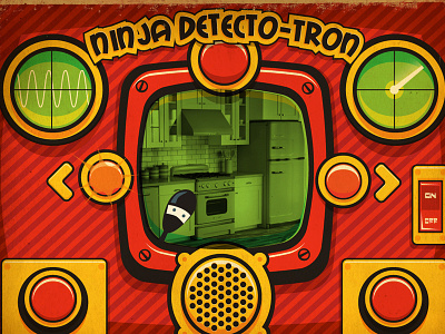 Kung Fu RObot ninja detecto-tron ipad kung fu ninjas robots