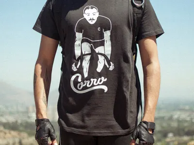 Print bike print shirt