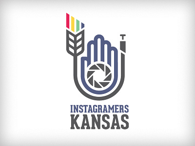 Instagramers Kansas - V1 aperture blue camera green instagram iphone iris kansas line photo photographer photography red wheat yellow