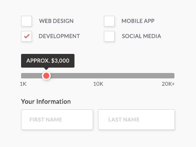 Form elements check check box elements form input slider tooltip ui