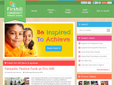 School Web Design education fun kids learning primary school school