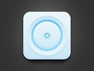 It's damn cold button app icon blue button cold icon layer styles rebound