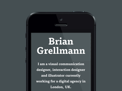 New Website [GIF] blog gif iphone portfolio proxima nova responsive tisa typekit web webfont website