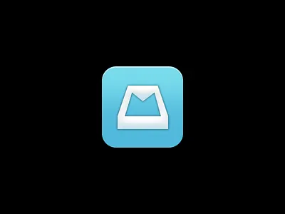 Mailbox App Icon Study app email icon ios iphone mailbox