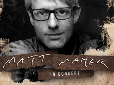 matt maher flyer concert flyer matt maher paper texture