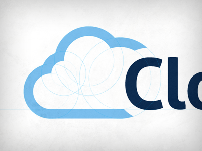 Yet Another Cloud blueprint cloud icon logo