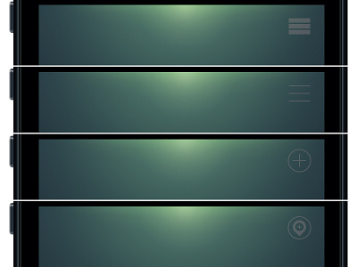Menu icon ideas app cinder icon ios iphone menu weather