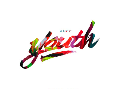 Youth - Final Logo (Stylized) calligraphy design handwriting illustration logo design sketch typography youth