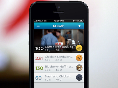 Lettuce app iphone mobile stream ui ux