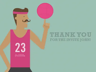 Debut basketball debut illustration thanks