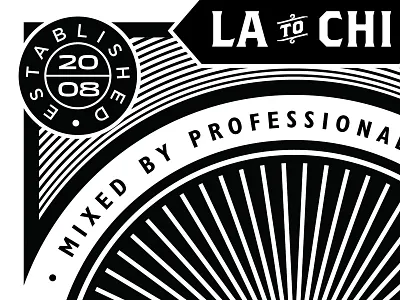 Option 1 Detail badge button detail lines poster