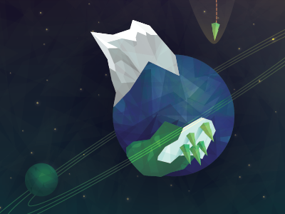 Reset arrow constellation earth globe outer space planet plant poster reset rings space stars trees world yeg