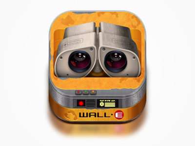 No2008 Wall E icon life walle