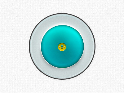 Unlock me button circle lock scree ui