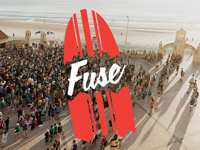 Fuse Surfboard 80s logo surf surfboard