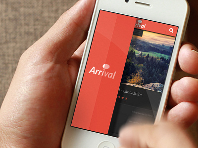 Arrival4 app ios landing page