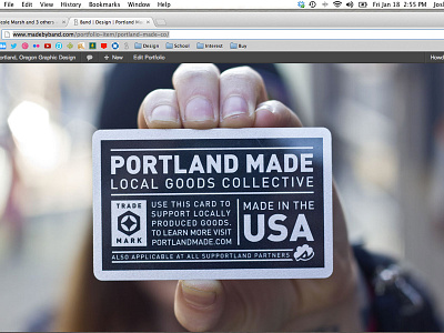 Website Updates branding card identity oregon portland type
