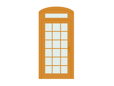 Phone Booth england illustration minimal phone phone booth red uk