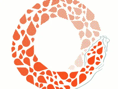 Coaster - Chinese New Year new year shed snake water