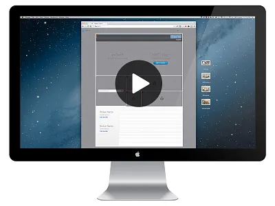 Video Demo demo flyer interface ui video