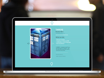 Pie :: A WP Template clean css3 doctor minimal pie smorrs tardis web who wordpress