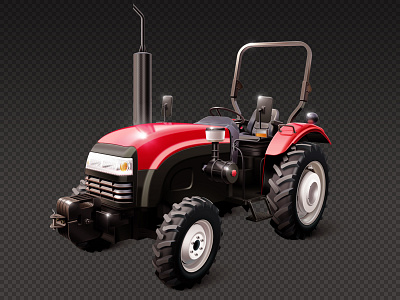 Tractor dribbble！ hello