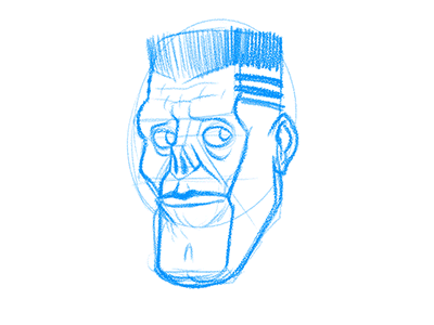 Frankenstein Ink Animation (GIF!) brushes frankenstein gif inks