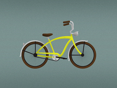 Bike 3 bicycle bike illustration retro