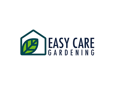 Easy Care Gardening Logo care easy easy care easy care gardening eco garden green leaf logo