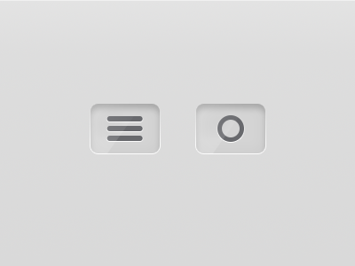 Nav Buttons button dropdown navigation open options ui