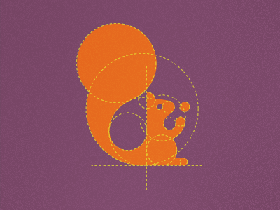 Squirrel Grid animal animals circle design geometry geommetry grid logo logotype minimal minimals simple squirrel symbol unique