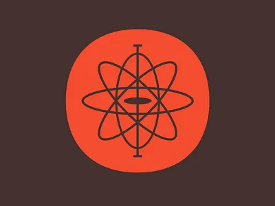 GyroLogo atom gyro gyroscope logo mark
