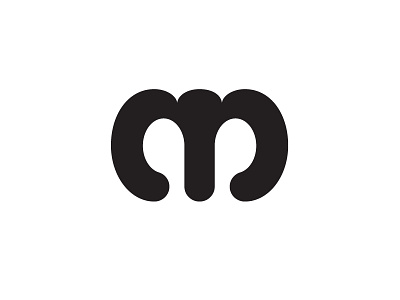 A bit Different "M" concept dominik levytskyi letter m typography