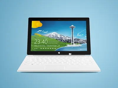 Microsoft Windows 8 illustration lockscreen marius bauer microsoft startscreen windows