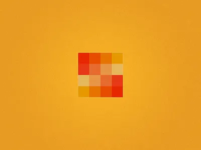 Colorful Boxes and What Not color cube cubic logo orange red squares yellow