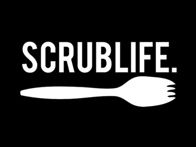 Scrublife Logo branding logo scrublife spork