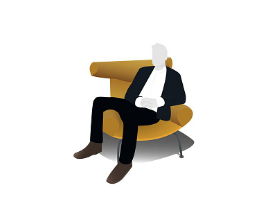 Ox chair color design illustration illustrator photoshop