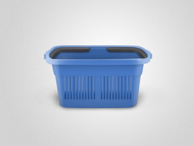 Basket basket blue design food icon illustration market photoshop shopping web