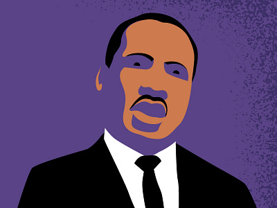Dr. King badge civil doctor freedom icon illustration jr king luther martin mlk movement reverend rights