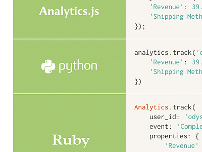 Multiple code blocks inconsolata