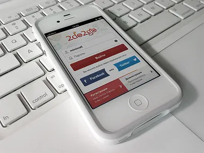 iOS Login Screen facebook ios iphone login social splash twitter