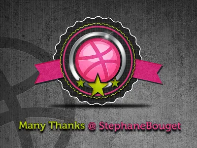 Manythanks @ Stephane Bouget dribble invite kenil manythanks stephane thanks