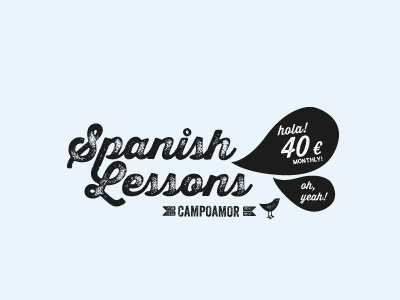 Logo Spanish Lessons beach lessons spanish