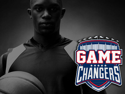 Game Changers basketball branding church design graphic logo series