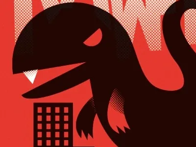 Rawr! dinosaur poster rawr