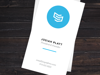 New Cards business card card design minimal moo print symfono