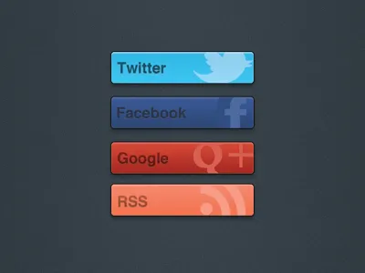 Drib12 buttons click social