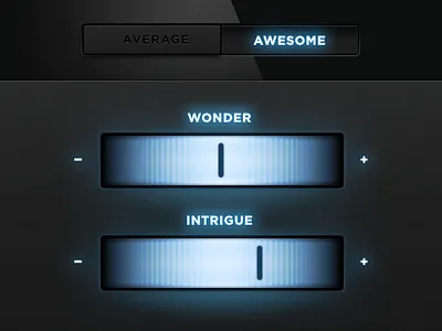 Average Or Awesome elements ui