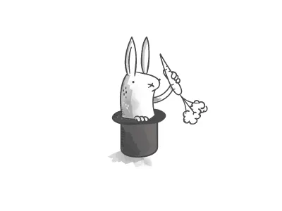 Magic Top Hat carrot hats magic rabbit